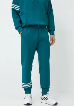 adidas Originals pantaloni de trening Neuclassics C Pant culoarea verde, cu imprimeu, JF9152 imagine