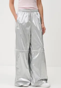 adidas Originals pantaloni de trening Ovzd Trackpants culoarea argintiu, uni, KE9785 imagine