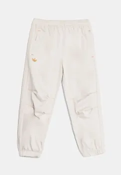 adidas Originals pantaloni de trening pentru copii culoarea bej, uni, JC9073 imagine