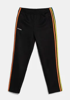 adidas Originals pantaloni de trening pentru copii culoarea negru, cu imprimeu, JC8411 imagine