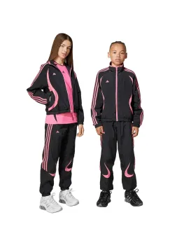 adidas Originals pantaloni de trening pentru copii culoarea negru, cu imprimeu, JY6322 imagine