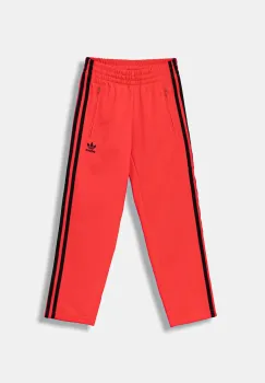 adidas Originals pantaloni de trening pentru copii culoarea rosu, cu imprimeu, JV8590 imagine