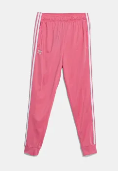adidas Originals pantaloni de trening pentru copii culoarea roz, cu imprimeu, JV8566 imagine