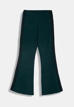 adidas Originals pantaloni de trening pentru copii culoarea verde, cu imprimeu, JV8617 imagine