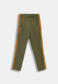 adidas Originals pantaloni de trening pentru copii culoarea verde, cu imprimeu, JZ4079 imagine