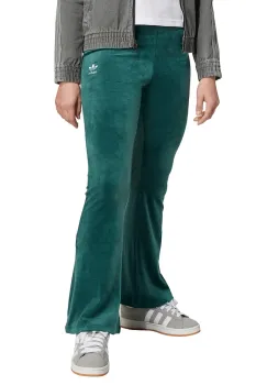 adidas Originals pantaloni de trening pentru copii culoarea verde, uni, JX2841 imagine