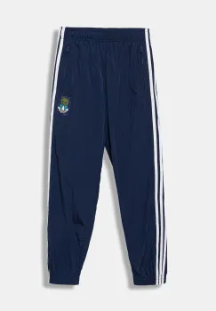adidas Originals pantaloni de trening pentru copii MINECRAFT culoarea bleumarin, cu imprimeu, KD9837 imagine