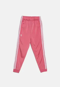 adidas Originals pantaloni de trening pentru copii SST TRACK PANTS culoarea roz, cu imprimeu, IY7462 imagine