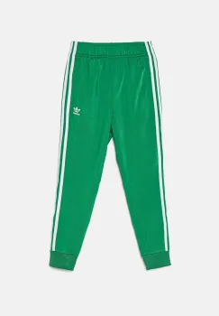 adidas Originals pantaloni de trening pentru copii SST TRACK PANTS culoarea verde, modelator, IY7461 imagine