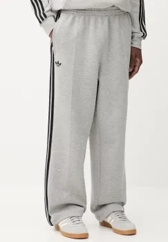 adidas Originals pantaloni de trening Spacer Drill Tp culoarea gri, cu imprimeu, JX1505 imagine