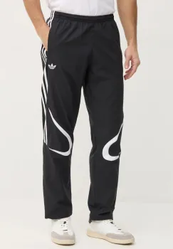 adidas Originals pantaloni de trening Teamgeist culoarea negru, cu imprimeu, JC6228 imagine