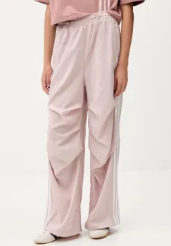 adidas Originals pantaloni de trening Trackpant culoarea roz, cu imprimeu, KE9791 imagine