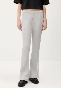 adidas Originals pantaloni de trening Waffle culoarea gri, cu imprimeu, KR7655 imagine