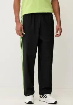 adidas Originals pantaloni de trening Wov Drill TP culoarea negru, cu imprimeu, JW5911 imagine