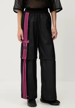 adidas Originals pantaloni de trening Woven Trackpant culoarea negru, cu imprimeu, JD0088 imagine
