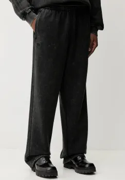 adidas Originals pantaloni de trening Wsh Swt Pnt culoarea negru, uni, JV8468 imagine