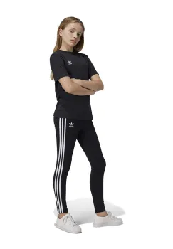 adidas Originals pantaloni LEGGINGS culoarea negru, modelator, IY7475 imagine