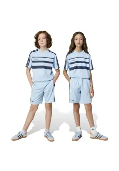 adidas Originals pantaloni scurti copii cu imprimeu, talie reglabila, JC9045 imagine