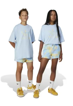adidas Originals pantaloni scurti copii cu imprimeu, talie reglabila, JD2943 imagine