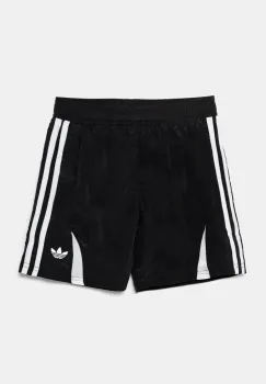 adidas Originals pantaloni scurti copii culoarea negru, cu imprimeu, talie reglabila, JC9122 imagine
