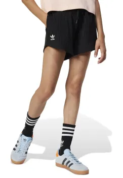 adidas Originals pantaloni scurti copii culoarea negru, neted, talie reglabila, JC8433 imagine