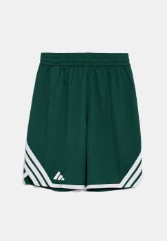 adidas Originals pantaloni scurti copii culoarea verde, cu imprimeu, talie reglabila, KC6976 imagine