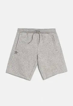 adidas Originals pantaloni scurti copii SHORTS culoarea gri, melanj, talie reglabila, IX5237 imagine
