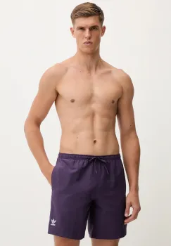 adidas Originals pantaloni scurti de baie Adic Solid 8inc culoarea violet, JX5015 imagine