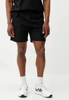 adidas Originals pantaloni scurti din bumbac Essential barbati, culoarea negru, JD2460 imagine