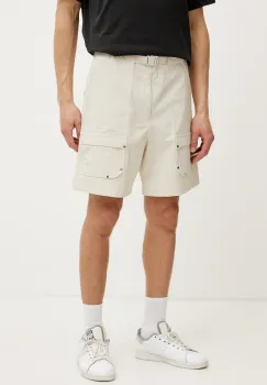adidas Originals pantaloni scurti Essential barbati, culoarea bej, JD5883 imagine