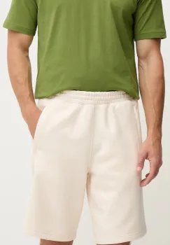 adidas Originals pantaloni scurti Essentials culoarea bej, JY6264 imagine