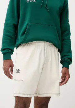 adidas Originals pantaloni scurti Essentials culoarea bej, KA8541 imagine