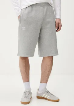 adidas Originals pantaloni scurti Essentials culoarea gri, melanj, JV6053 imagine