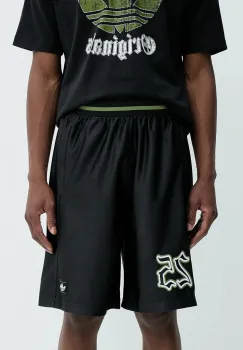 adidas Originals pantaloni scurti Grfx Short culoarea negru, JY2769 imagine
