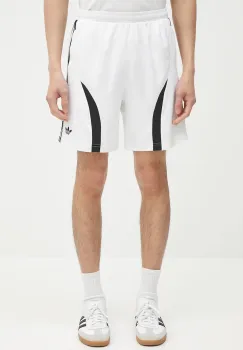 adidas Originals pantaloni scurti Teamgeist Shorts culoarea alb, JP1122 imagine
