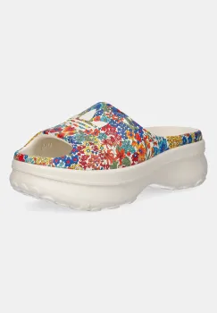 adidas Originals papuci Adifom Stan Slide femei, culoarea bej, cu platforma, JI2765 imagine