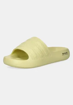 adidas Originals papuci Adilette Ayoon femei, culoarea galben, JH9686 imagine