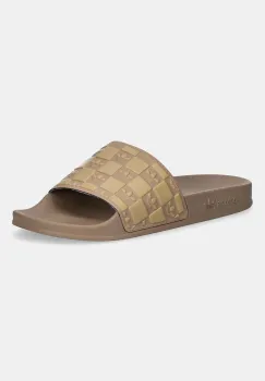 adidas Originals papuci Adilette culoarea bej, JR3622 imagine