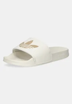 adidas Originals papuci Adilette Lite femei, culoarea bej, JQ2581 imagine