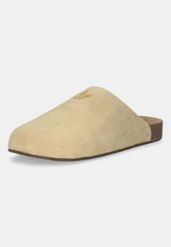 adidas Originals papuci din piele Adimule culoarea bej, JR3587 imagine