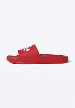 adidas Originals papuci Klapki adidas Originals Adilette FU8296 culoarea rosu FU8296-red imagine