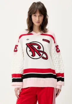 adidas Originals pulover din amestec de lana imagine