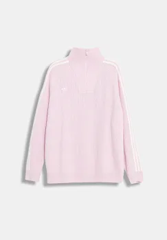 adidas Originals pulover Funnel culoarea roz, cu turtleneck, KS7785 imagine
