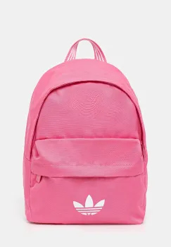 adidas Originals rucsac Adicolor culoarea roz, mare, cu imprimeu, JX0218 imagine