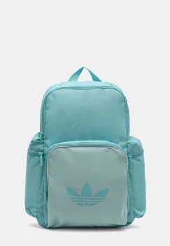 adidas Originals rucsac Adicolor culoarea turcoaz, mare, cu imprimeu, JD5526 imagine