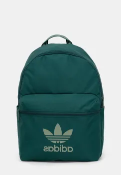 adidas Originals rucsac Adicolor culoarea verde, mare, cu imprimeu, JI9437 imagine