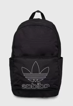 adidas Originals rucsac culoarea negru, mic, cu imprimeu imagine