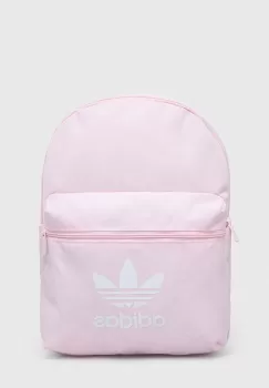 adidas Originals rucsac culoarea roz, mare, cu imprimeu imagine