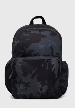 adidas Originals rucsac femei, culoarea negru, mare, modelator imagine