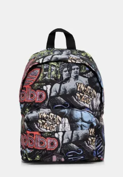 adidas Originals rucsac Pride x Jeremy Scott culoarea negru, mic, cu imprimeu, JX3210 imagine